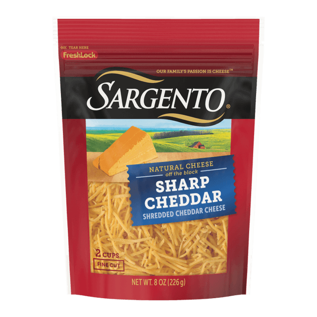 Is it Vegetarian? Sargento Cheese Natural Shredded Sharp Cheddar