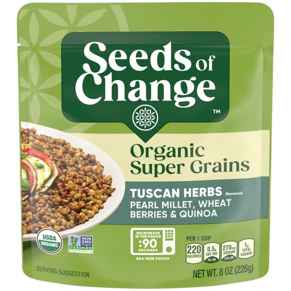 Seeds Of Change Organic Super Grains Tuscan Herbs