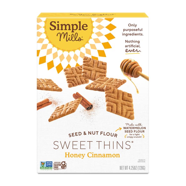 Simple Mills Honey Cinnamon Seed & Nut Flour Sweet Thins