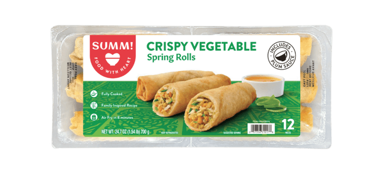 Summ! Crispy Vegetable Spring Rolls