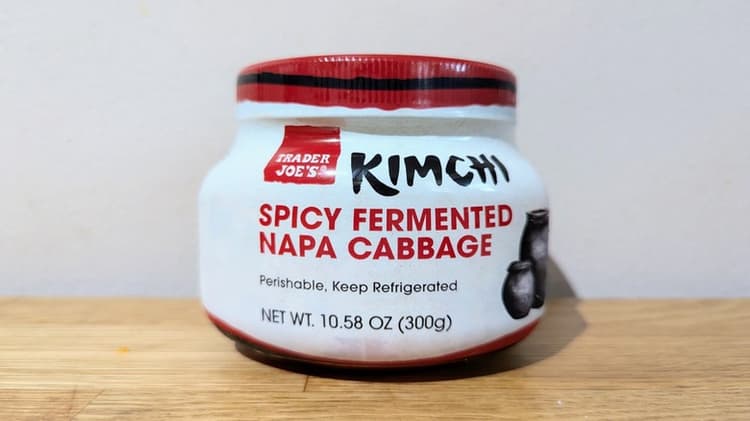 Trader Joe's Spicy Fermented Napa Cabbage Kimchi