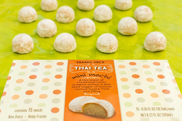 Trader Joe'S Thai Tea Mini Mochi