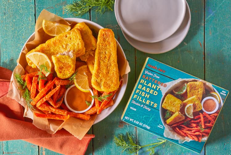 Trader Joe'S Gluten Free Battered Plant-Based Fish Fillets