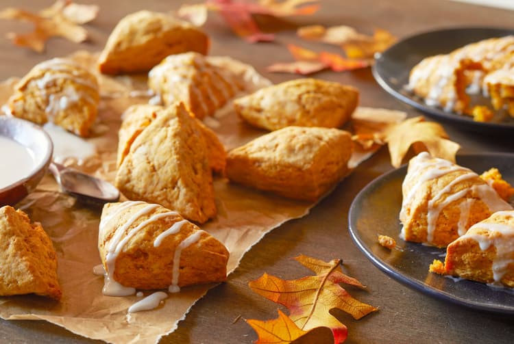 Trader Joe'S 12 Mini Pumpkin Ginger Scones