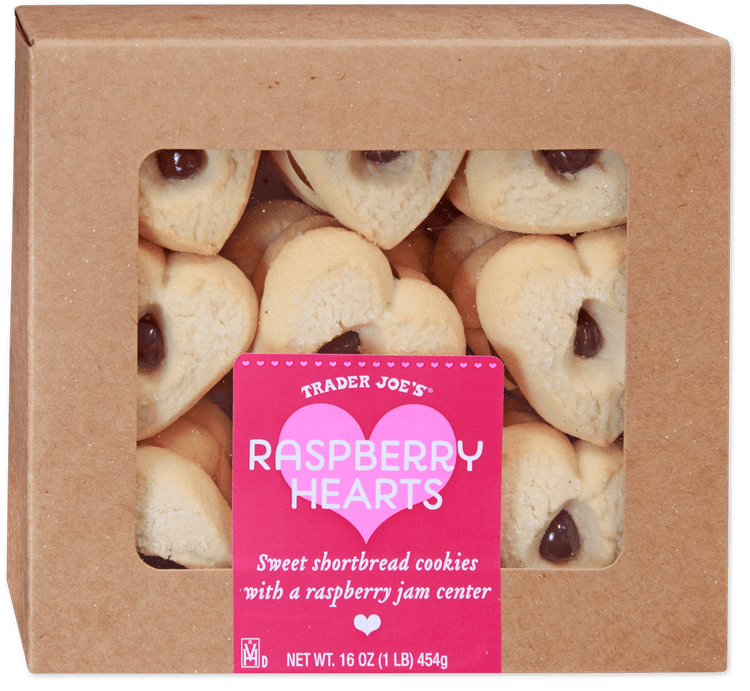 Trader Joe'S Raspberry Hearts Cookies
