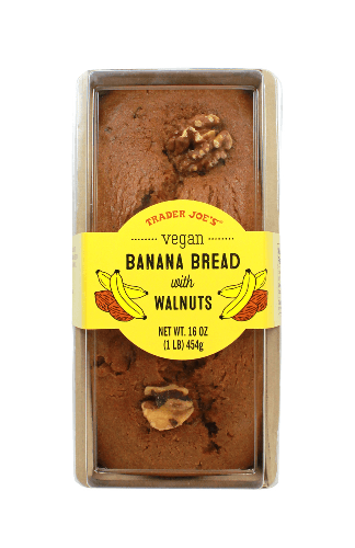 Trader Joe'S Vegan Banana Bread With Walnuts