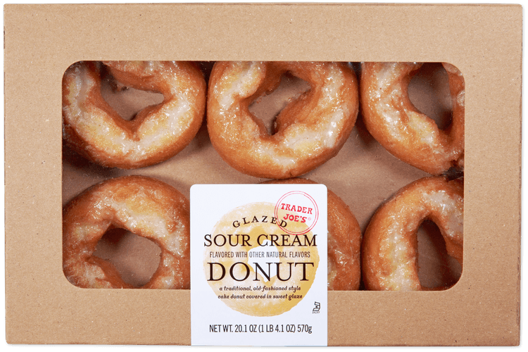 Trader Joe'S Glazed Sour Cream Donuts