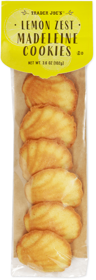 Trader Joe'S Lemon Zest Madeleine Cookies