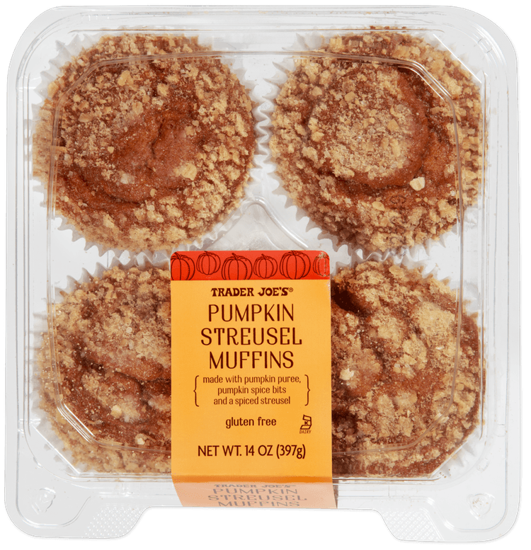 Trader Joe'S Gluten Free Pumpkin Streusel Muffins