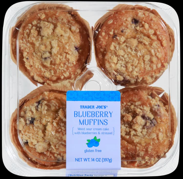 Trader Joe'S Gluten Free Blueberry Muffins