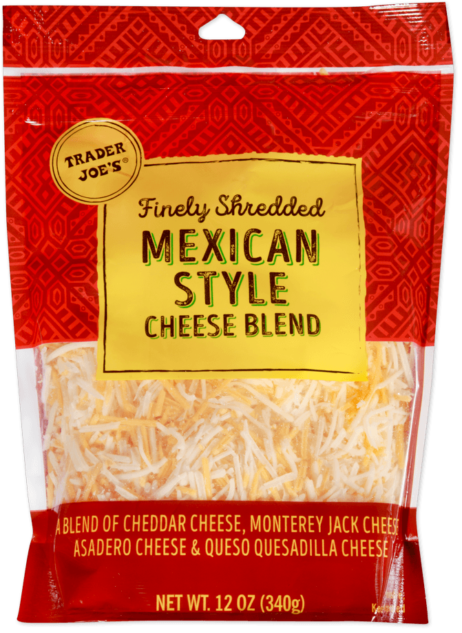 Trader Joe'S Finely Shredded Mexican Style Cheese Blend