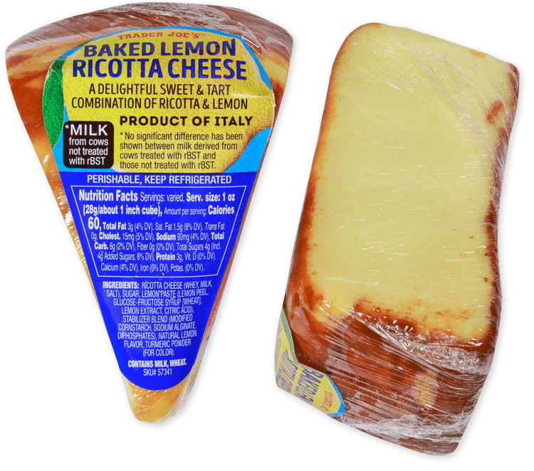 Trader Joe'S Baked Lemon Ricotta Cheese