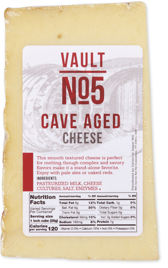 Trader Joe'S Jasper Hill Vault No 5 Cave Aged Cheese