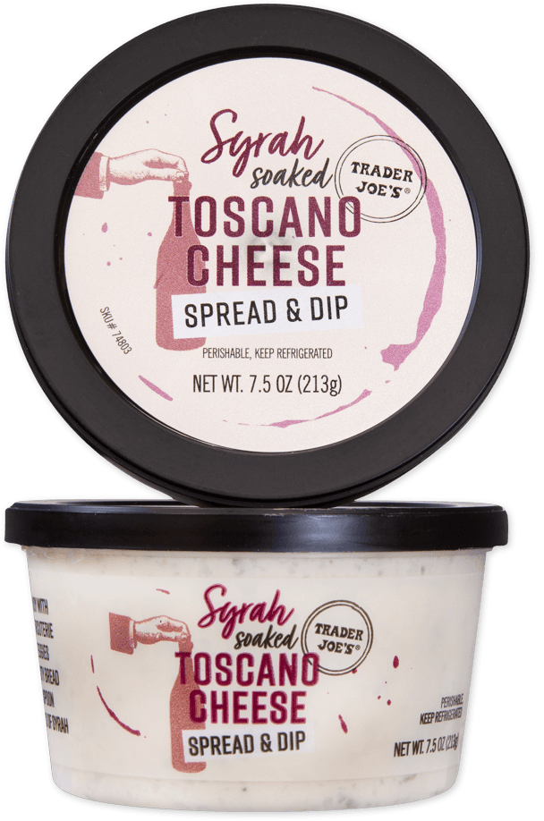 Trader Joe'S Syrah Soaked Toscano Cheese Spread & Dip