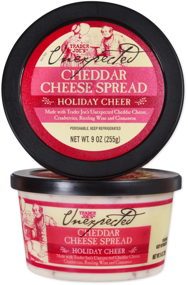Trader Joe'S Holiday Cheer Unexpected Cheddar Cheese Spread