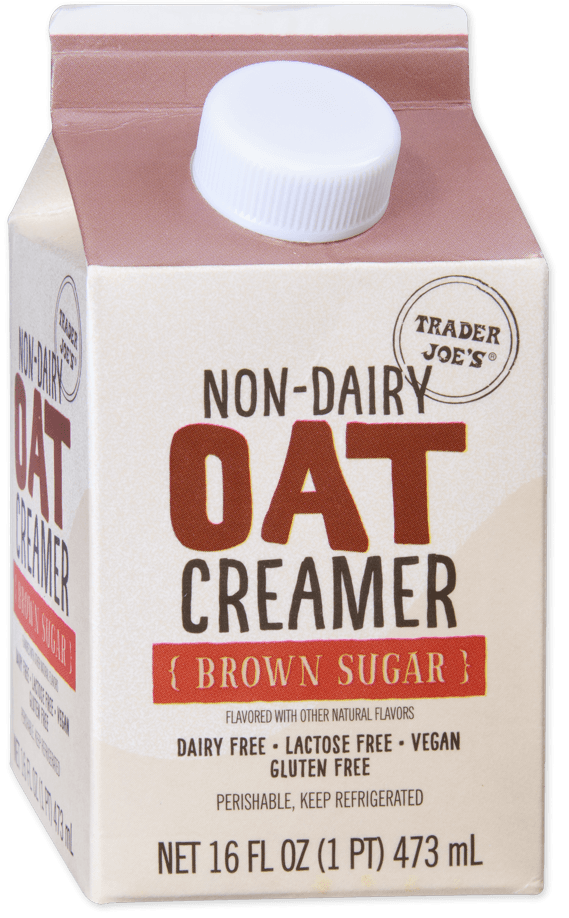 Trader Joe'S Non-Dairy Oat Creamer Brown Sugar Flavor