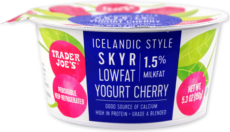Trader Joe'S Icelandic Style Skyr Lowfat Cherry Yogurt