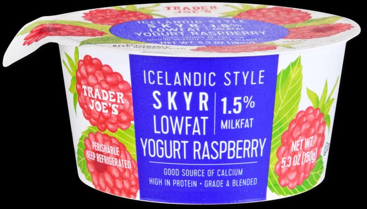 Trader Joe'S Icelandic Style Skyr Lowfat Yogurt Raspberry