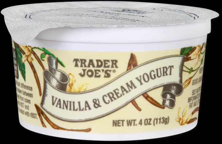 Trader Joe'S Vanilla & Cream Yogurt