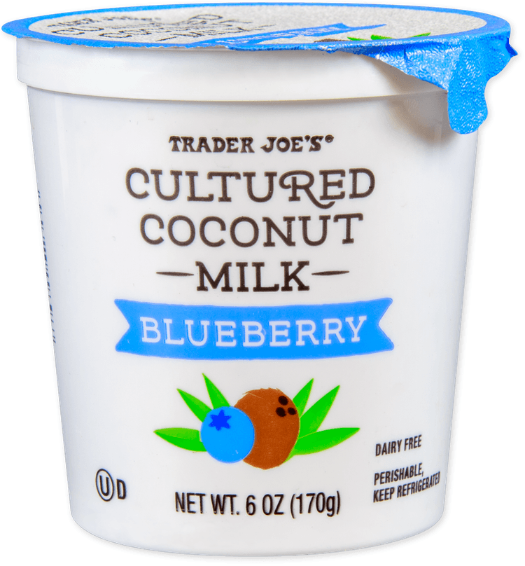 Trader Joe'S Blueberry Cultured Coconut Milk