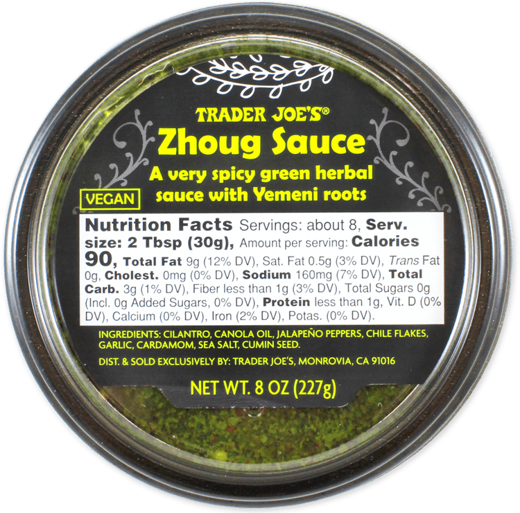 Trader Joe'S Zhoug Sauce