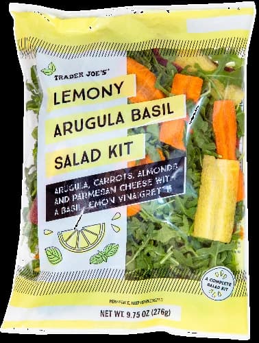 Trader Joe'S Arugula Basil Salad Kit