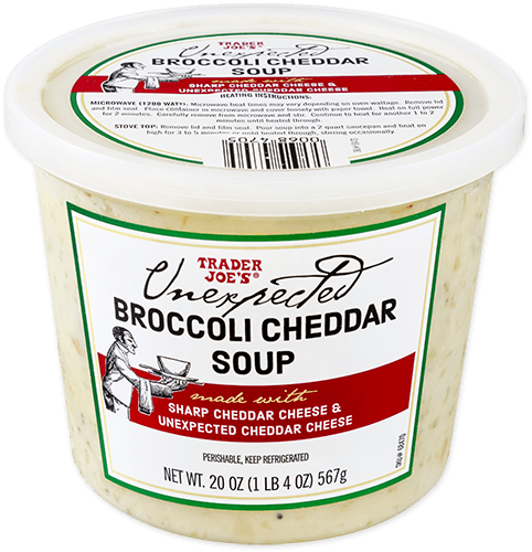 Trader Joe'S Unexpected Cheddar Broccoli Soup
