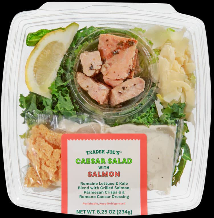 Trader Joe'S Caesar Salad With Salmon