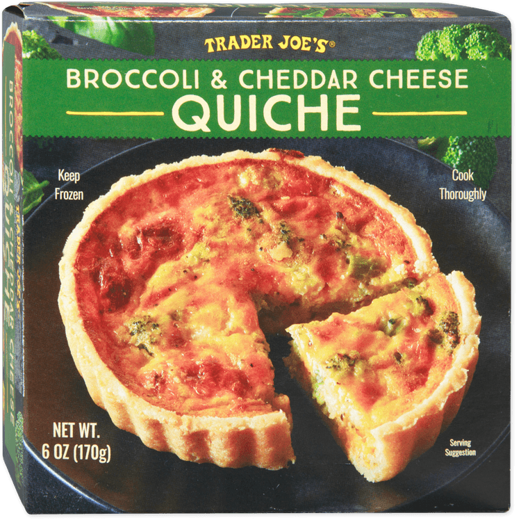 Trader Joe'S Broccoli & Cheddar Cheese Quiche
