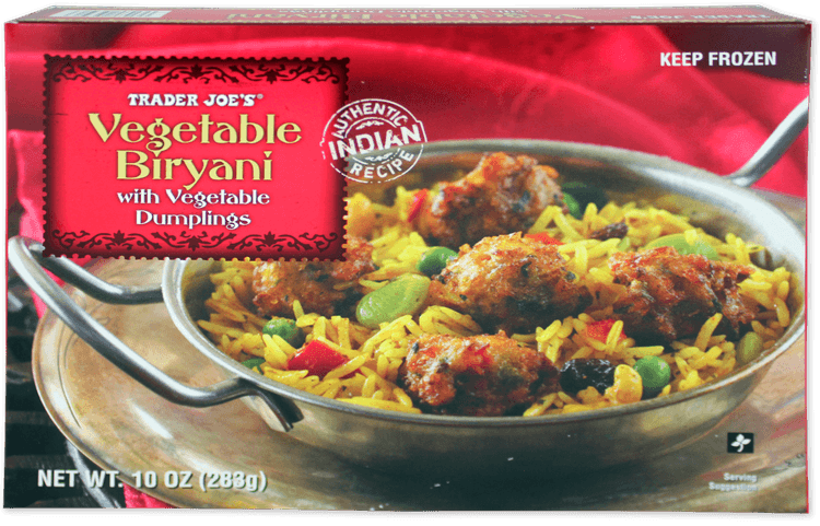 Trader Joe'S Vegetable Biryani With Vegetable Dumplings