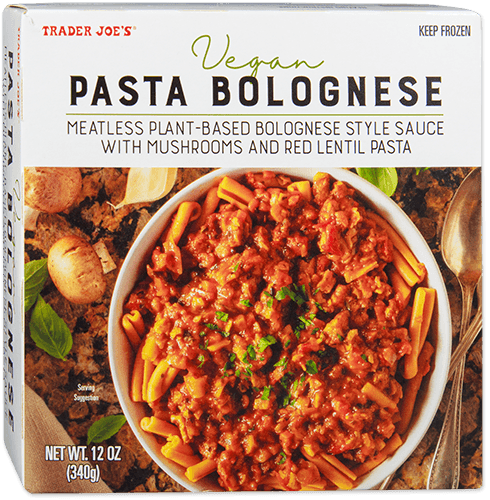 Trader Joe'S Vegan Pasta Bolognese Bowl