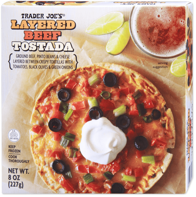 Trader Joe'S Layered Beef Tostada