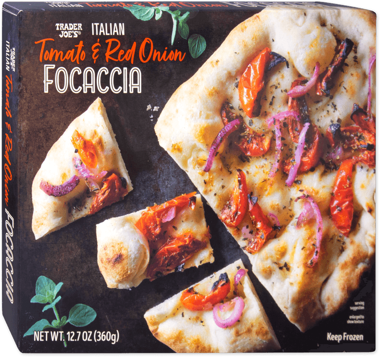 Trader Joe'S Italian Tomato & Red Onion Focaccia