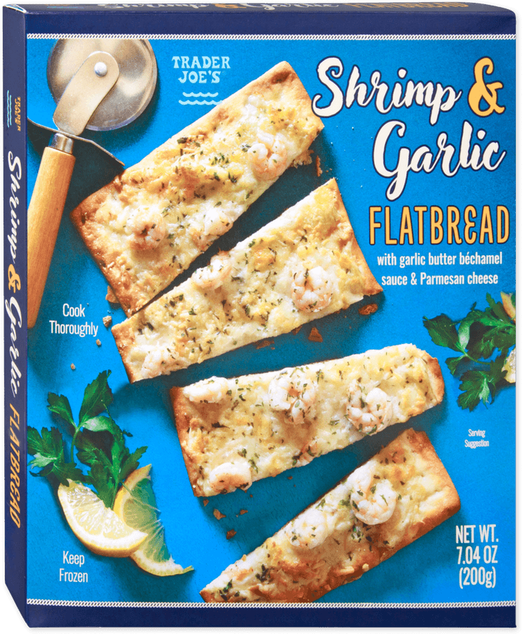Trader Joe'S Shrimp & Garlic Flatbread