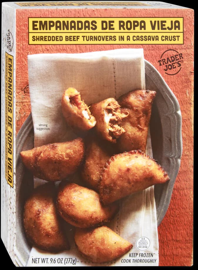 Trader Joe'S Shredded Beef Turnovers In Cassava Crust
