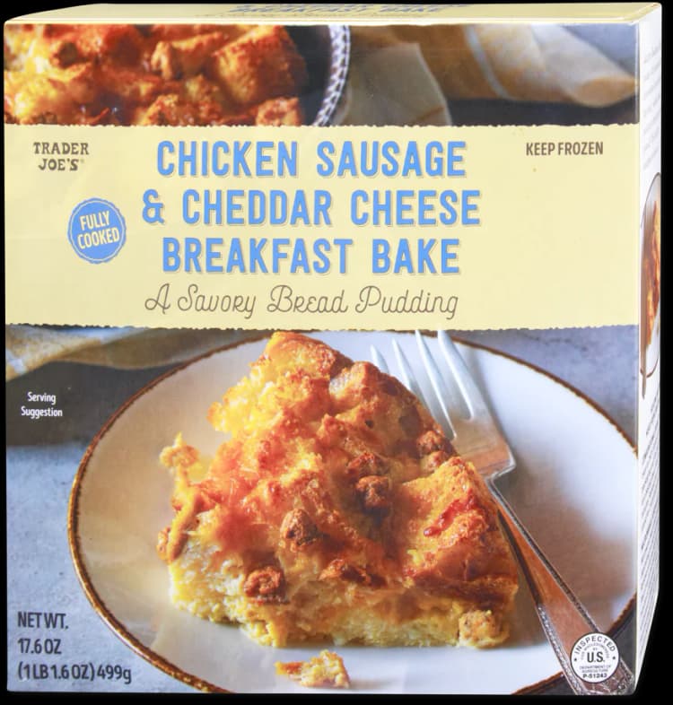 Trader Joe'S Chicken Sausage & Cheddar Cheese Breakfast Bake