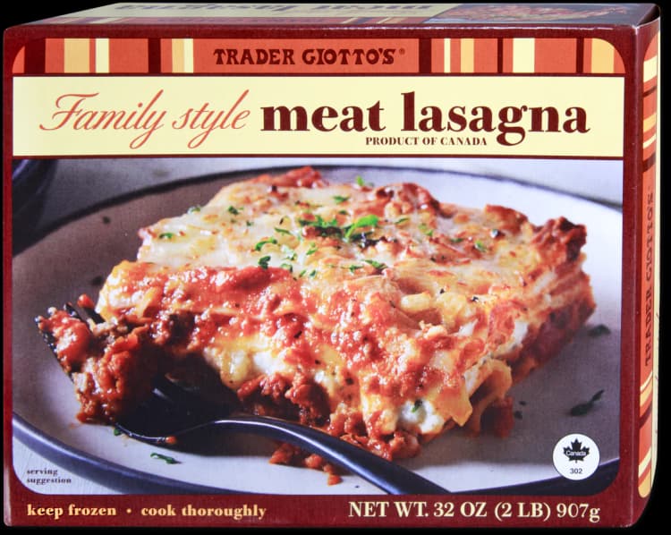 Trader Giotto'S Family Style Meat Lasagna