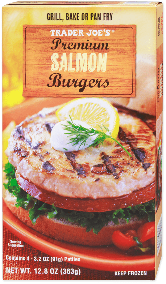 Trader Joe'S Premium Salmon Burgers