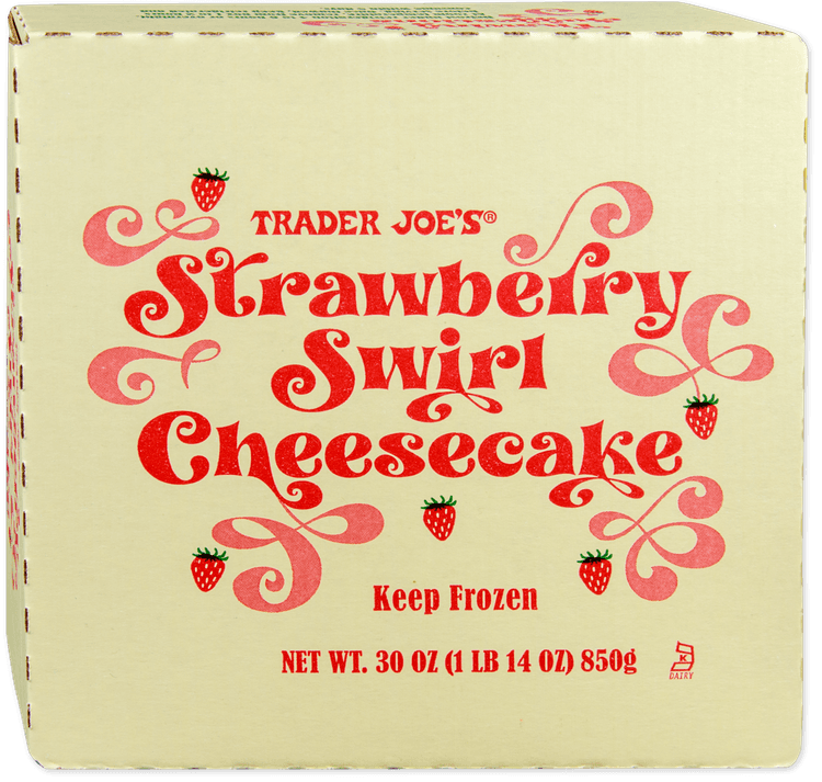Trader Joe'S Strawberry Swirl Cheesecake