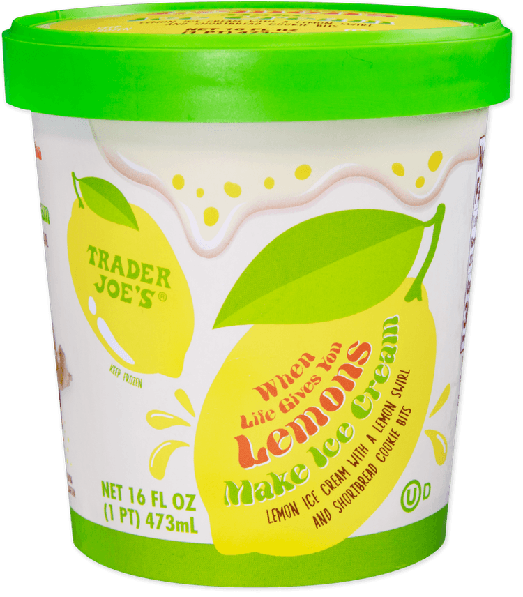 Trader Joe'S When Life Gives You Lemons Make Ice Cream