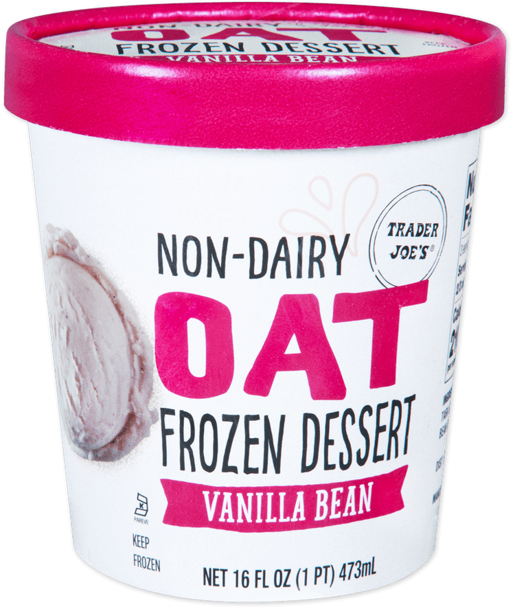 Trader Joe'S Non-Dairy Vanilla Bean Oat Dessert