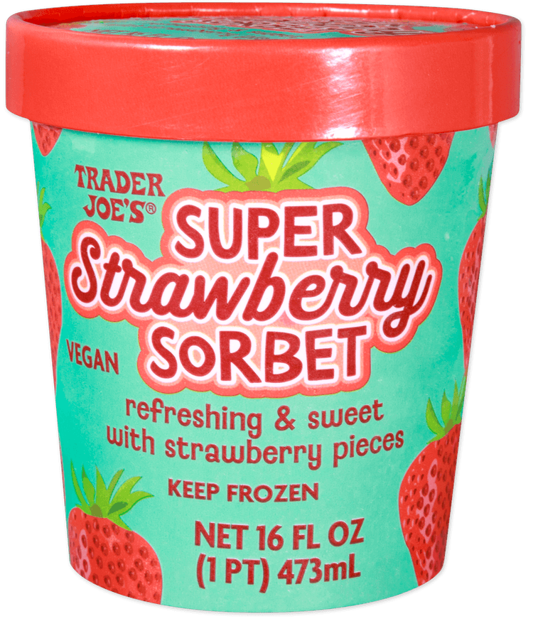 Trader Joe'S Super Strawberry Sorbet
