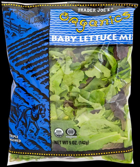 Trader Joe'S Organic Baby Lettuce Mix