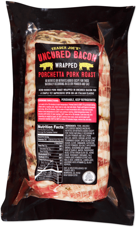 Trader Joe'S Uncured Bacon Porchetta Pork Roast