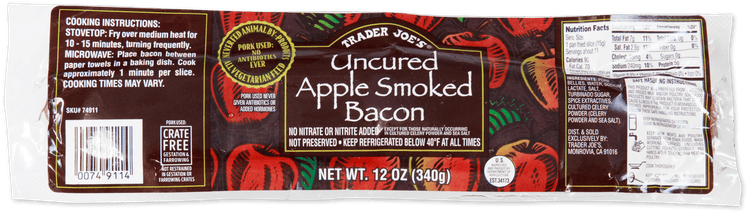 Trader Joe'S Uncured Apple Smoked Bacon