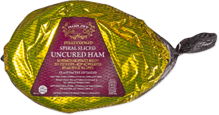 Trader Joe'S Fully Cooked Spiral Sliced Uncured Half Ham