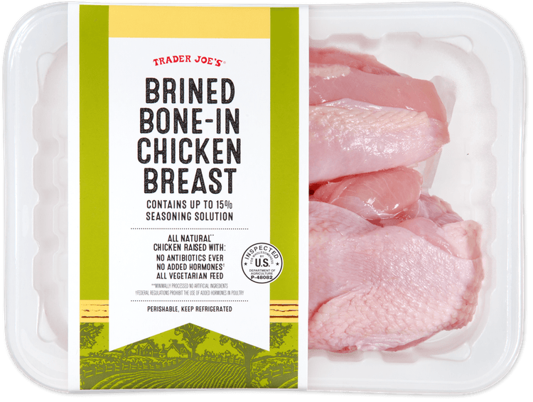 Trader Joe'S Brined Bone-In Chicken Breast