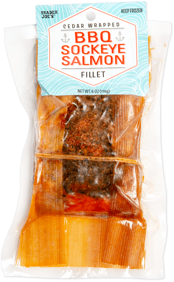 Trader Joe'S Cedar Wrapped Bbq Sockeye Salmon Fillet