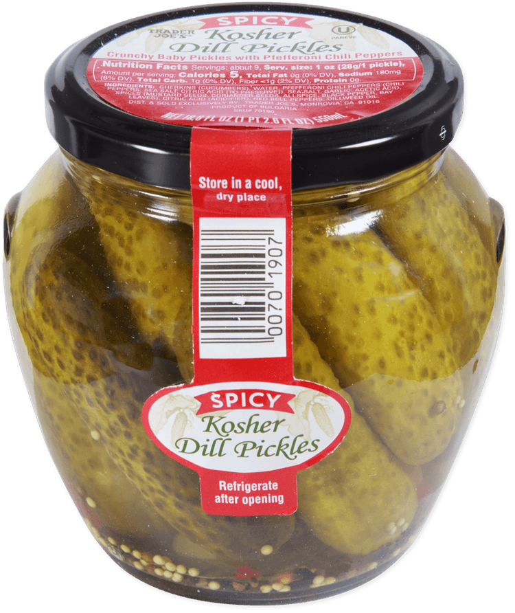 Trader Joe'S Pickles Spicy Kosher Dill