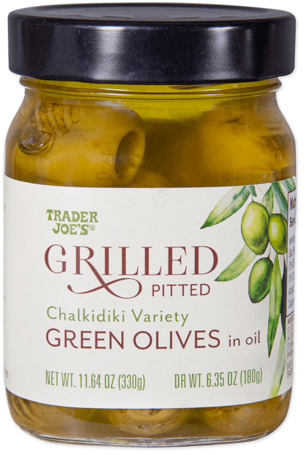 Trader Joe'S Grilled Pitted Green Olives